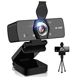 Eingebautes Stereo Mikrofon - Diese USB PC Kamera Webcam verfügt über integrierte Mikrofone zur Geräuschunterdrückung, die Audio innerhalb von 10 Metern aufnehmen und Ihre Kommunikation während der Vedio-Zeit klar machen. Durch die Geräuschunterdrückung wird Ihre Kommunikation zu einem persönlichen Gespräch.