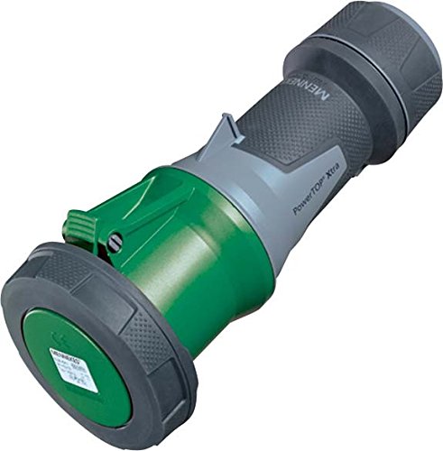 Mennekes 14209 Connecteur Prise CEE Connecteur PowerTOP Xtra 63A 4P IP67 Vert
