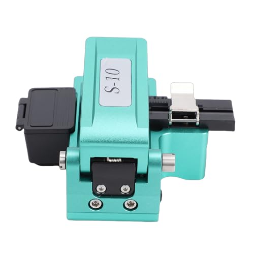 YUKERMARB Kit de Cuchilla de Fibra óptica, Cortador Automático de Fibra con Cuchillas de Acero de Tungsteno para 48000 Cortes, Herramienta de óptica Precisa para Técnicos que Trabajan con Varios
