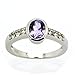 anillo de PLATA 925 con AMATISTA con TOPACIO-15 Imagen de anillo de PLATA 925 con AMATISTA con TOPACIO-15