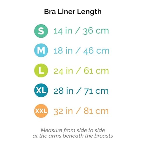 More Of Me To Love 3-Pack X-Large Bamboo Cotton Bra Liner (White) #TOP2