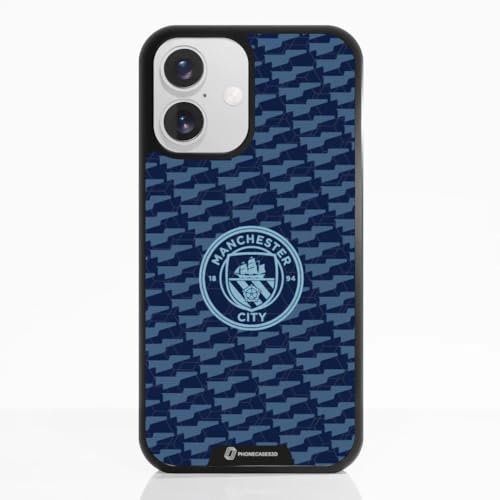 Coque Man City pour iPhone 16 accessoire idéal au stade et au bureau