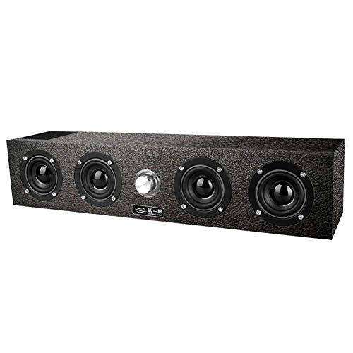 12w Bluetooth-Lautsprecher Holz-subwoofer Wireless Portable Freisprecheinrichtung Retro Loudspeaker Box Fm Radio 2500mah Tf Boombox Portable