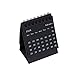XinYuan 2020 Papel de Escritorio Calendario Mini Calendario de Escritorio Calendario de la Bobina de Bricolaje Nota Suministros cojín de Oficina (Color : Black)