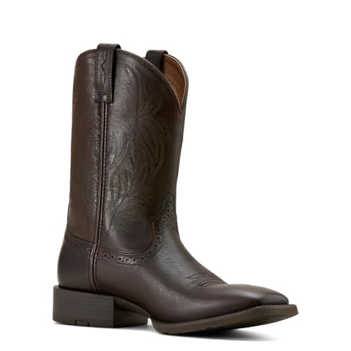 ARIAT Men's Sport Wide Square Toe Cowboy Boot Western3
