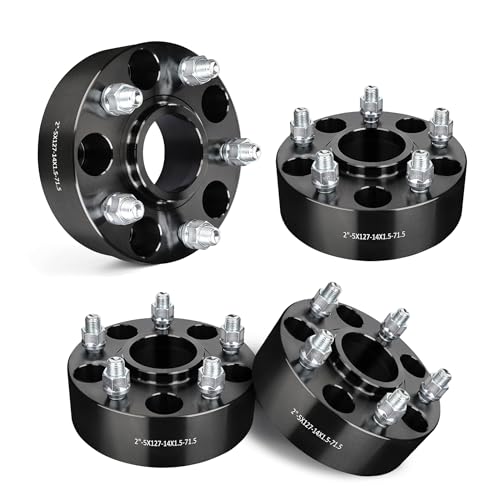 What Wheel Spacers Do For Jeeps – The Pros And Cons 6 EVIL ENERGY 5x5 Wheel Spacers 2 inch Compatible for Jeep Grand Cherokee 2011-2023, 5x127 mm...