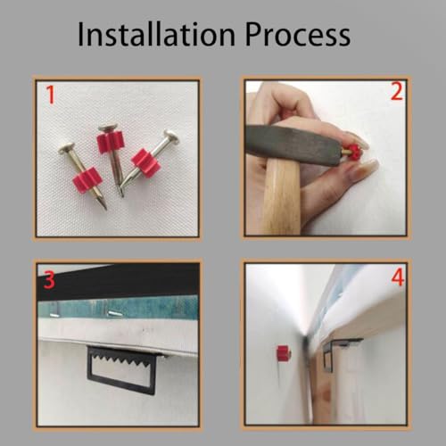 Arjun Framed Wall Art Blue Abstract Wall Art Canvas for Living Room, Teal Coastal Nautical Sailboat Picture Painting Artwork Bedroom Home Office Wall Decor, Black Wood Large 48"x24" - Image 7