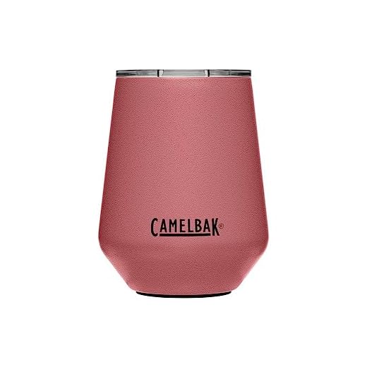 CamelBak Horizon – Copo de vinho térmico de 355 ml – Aço inoxidável – Tampa de três modos