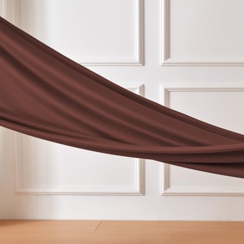 Image of Amazon Basics Jersey Knit 4-Piece Sheet Set, Wrinkle Resistant and Easy Fit, Includes 16 inch Deep Pocket Fitted Sheet, 1 Flat Sheet and 2 Pillowcases, Queen, Burgundy