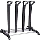 Xicaimen Boots Rack   Boot Organizer Aufbewahrungsständer für 2 Paare Innen- und Außenbereich Aufbewahrungslösung für Stiefel oder Schuhe Größe 42 5 * 31 * 43 cm (Schwarz)