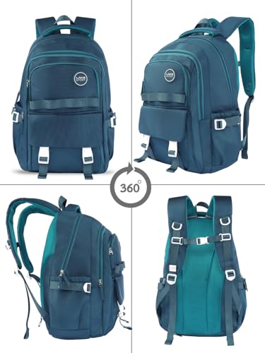 Image of Lavie Sport Enchant Laptop Backpack | 36 Liters | Fits Upto 16 Inch | Laptop Compatiable | Rain Cover | Gift for Biys & Girls