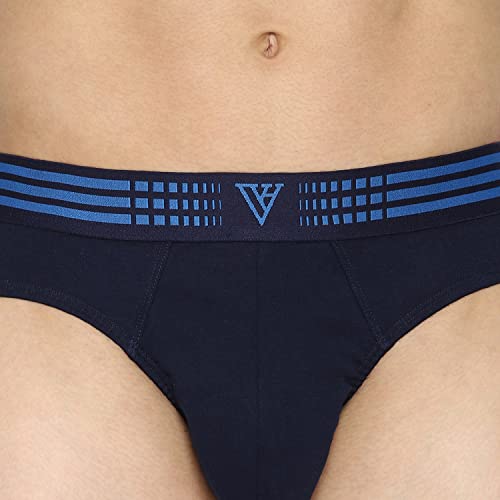 Image of Van Heusen Men Anti Bacterial Briefs - 100% Combed Cotton - Pack of 2 - Colour Fresh, Moisture Wicking
