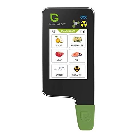 GreenTest ECO 6 - Portable Nitrate, Water and Radiation Detector (Black) Cover