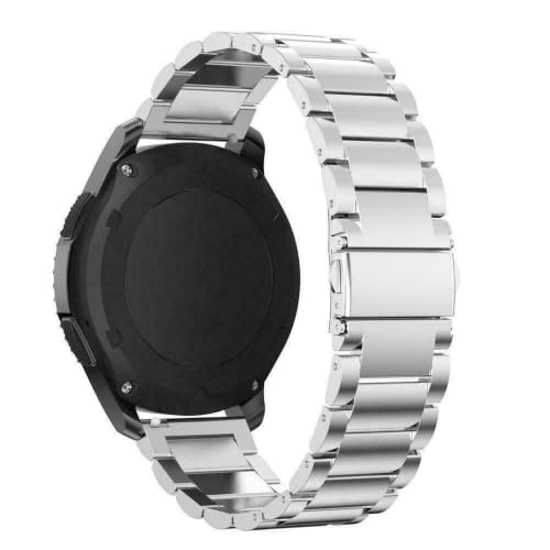 Bracelet Garmin Venu métal argent robuste à fermoir sécurisé Sq Music