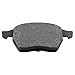 TRQ Brake Pads Ceramic Compatible with 1997 Audi A4