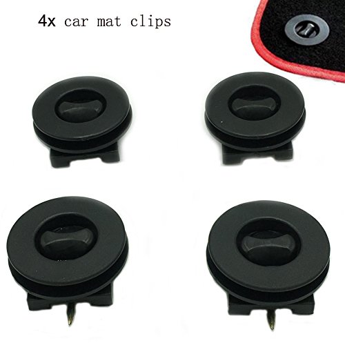 AZERONE Car Mat Carpet Clips Fixing Grips Clamps Floor Holders Sleeves Anti Slip Buckle (4)