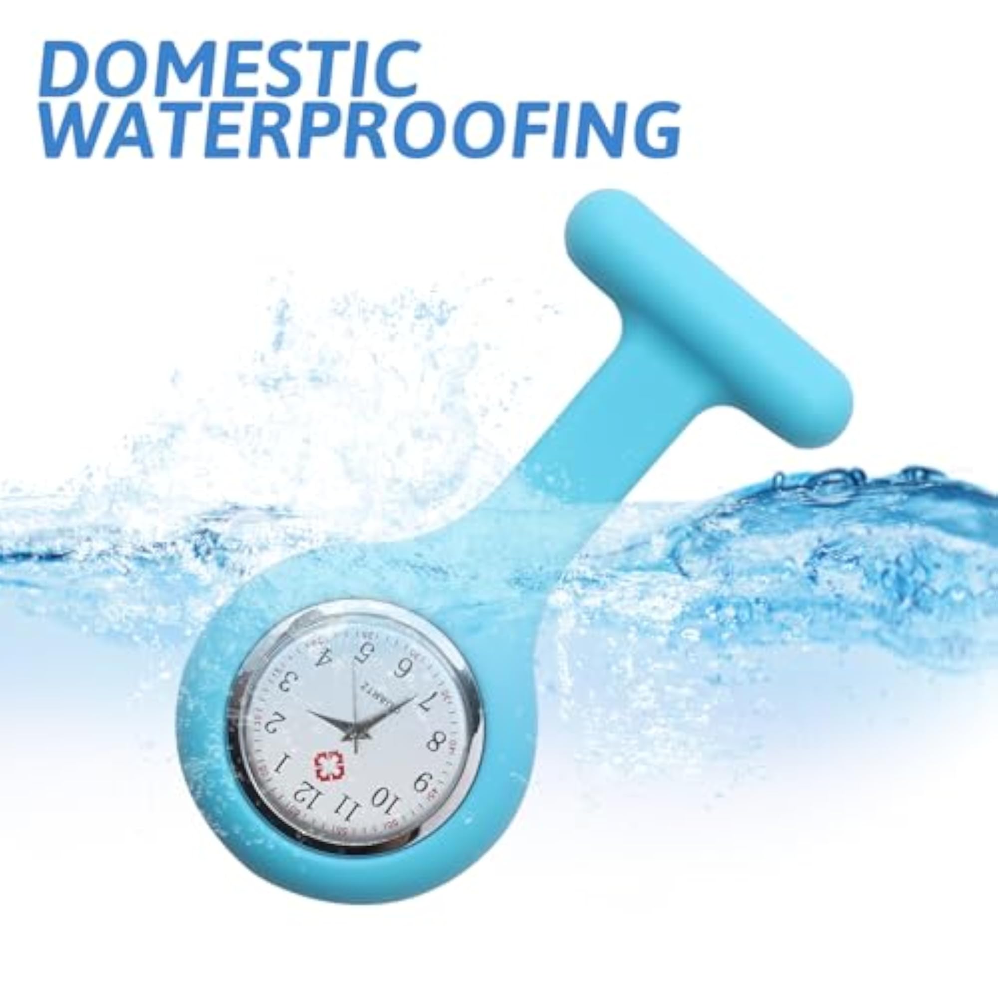 Silicone Pocket Watch for Women Doctors and Nurses