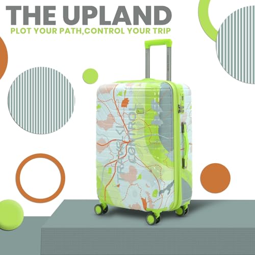 Image of AMERICAN TRAVELLER THE Upland Trolley Bag | Anti-Theft Zippers | Light Weight, Expandable Travel Suitcase, Durable Hard Shell, TSA-Type Lock, Spinner, Anti-Theft Zippers