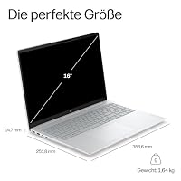 HP OmniBook 3 Laptop, 16" 2K IPS, AMD Ryzen 7, 16GB RAM, 512GB SSD – Ansicht 6