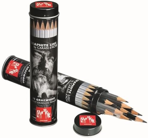 Caran d'Ache Graphite Line 775.315 Grafwood - Lápices de tubo met...