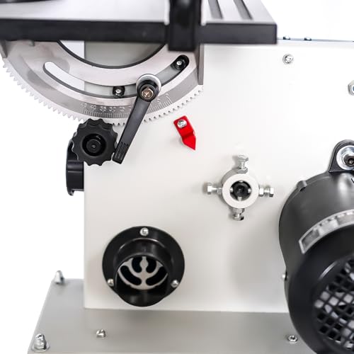 KATSU Tools Woodworking Bandsaw 230mm 9 Inch 350W Electric Benchtop Band Saw, 90mm Cutting Depth, 45° Tiltable Metal Work Table for Mitre Cuts, Blade Included 100556 6 KATSU Tools Woodworking Bandsaw 230mm 9 Inch 350W Electric Benchtop Band Saw, 90mm Cutting Depth, 45° Tiltable Metal Work Table for Mitre Cuts, Blade Included 100556 - Image 6