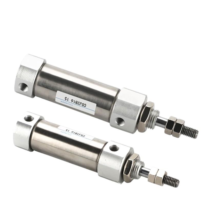 Vérin pneumatique 10mm course 150mm mini double effet tige simple