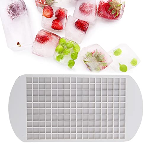 Molde para cubitos de hielo de silicona mini cuadrado miniatura 3