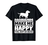 Este diseño divertido con un refrán humorístico será un gran regalo para un amante del Dachshund