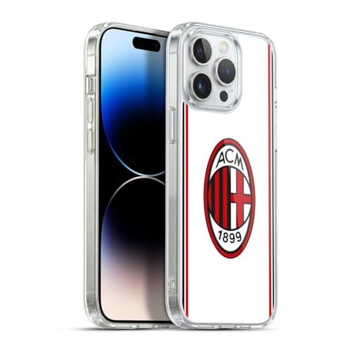 Evita arañazos en iPhone 13 Pro Max con la funda de gel AC Milan flexible