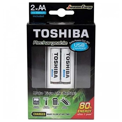 Carregador de Pilha USB p/2 pilhas AA/AAA c/ 2 Pilhas