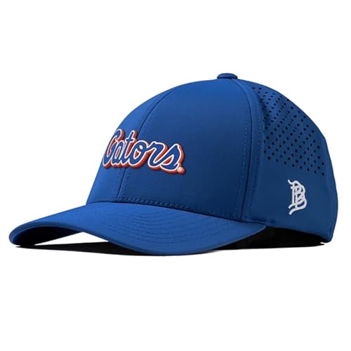 Branded Bills Officially Licensed x Florida Gators Royal Curved Performance Gator Script