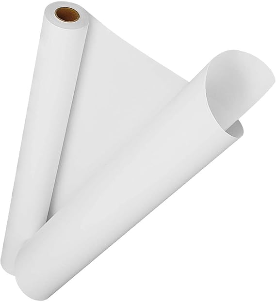Trintion Drawing Paper Roll 10m White Arts Paper Roll Easel Paper Roll