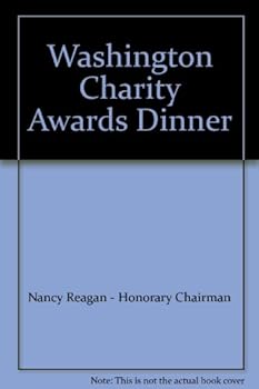 Hardcover Washington Charity Awards Dinner Book