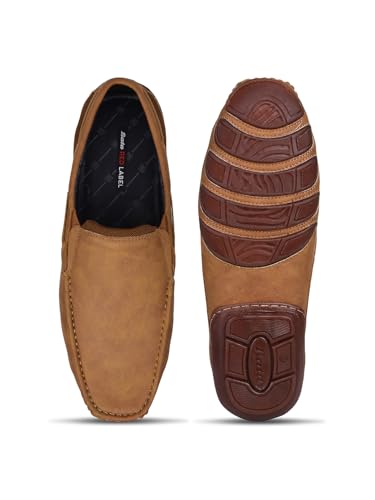 Image of Bata Men's Casual Slipon Shoes - Tan