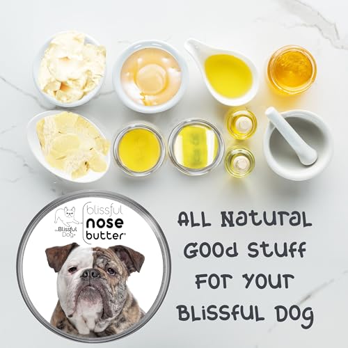 Image of The Blissful Dog Olde English Bulldogge Unscented Nose Butter - Dog Nose Butter, 8 Ounce