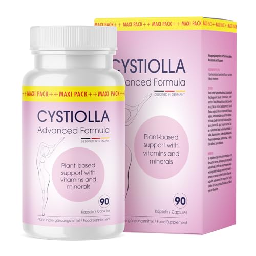 Cystiolla Kapseln - naturreine Pflanzenkraft - mit Pflanzenextrakten Mineralstoffen und Vitaminen - Inhalt 90 Kapseln 1x