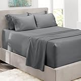 Photo Gallery hearth & harbor set di lenzuola lussuose e morbide, 6 pezzi, con angoli elasticizzati extra profondi, per materassi fino a 53,3 cm, lenzuola e federe per letto matrimoniale spazzolato, per letto Photo Gallery hearth & harbor set di lenzuola lussuose e morbide, 6 pezzi, con angoli elasticizzati extra profondi, per materassi fino a 53,3 cm, lenzuola e federe per letto matrimoniale spazzolato, per letto