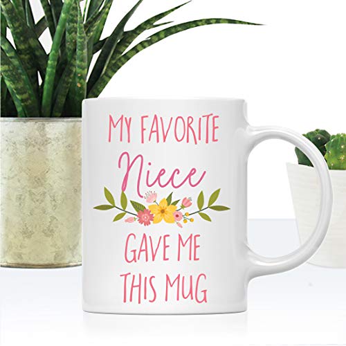 Andaz-Press-11oz-Funny-Coffee-Mug-Gag-Gift-My-Favorite-Niece-Gave-Me-This-Mug-Floral-Flowers-1-Pack-Aunt-Axz-Birthday-Christmas-Sarcastic-Humor-Gift-Ideas-My-Favorite-Niece-Gave-Me-This-Mug Andaz Press 11oz Funny Coffee Mug Gag Gift My Favorite Niece Gave Me This Mug Floral Flowers 1 Pack Aunt Axz Birthday Christmas Sarcastic Humor Gift Ideas My Favorite Niece Gave Me This Mug