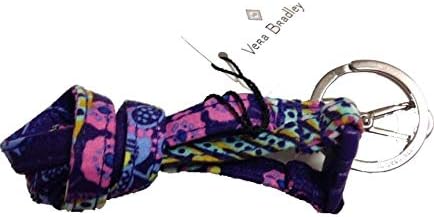 Vera Bradley Breakaway Lanyard, Signature Cotton Batik Leaves