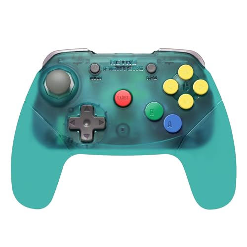 Retro Fighters Brawler64 Wireless Edition N64 Controller - Compatible with Nintendo 64 - Blue