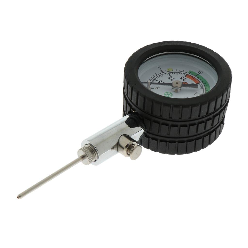 Accurate Ball Pressure Gauge Heavy Duty Metal Air Tester Pressure Adjuster for Football Soccer Rugby Basketball Volleyball Sports Balls-image-39