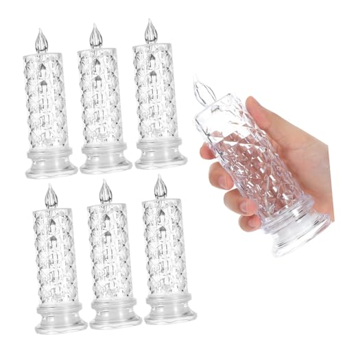 Bougies LED pour ambiance romantique et décoration de table de mariage