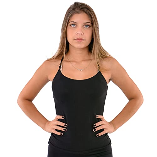 Camisete, Com Alça Regulável ,Feminino, Puma, Preto, G