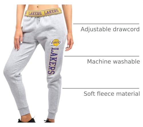 Image of Ultra Game NBA Womens Women Jogger Pants Active Basic Fleece Sweatpants