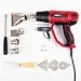 Pistola de Aire Caliente, AREWTEC 2000W Decapadora Professional, Temperatura Ajustable 60~600℃, Velocidad...