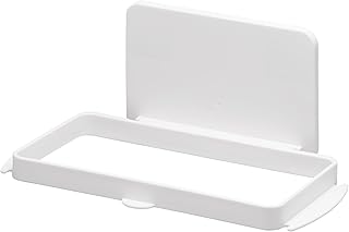 ライクイット (like-it) キッチン 小物収納 マグネット収納 強力マグネット ゴミ袋ホルダー (吸盤付き) ホワイト 冷蔵庫に貼り付けOK Mag-On 8071