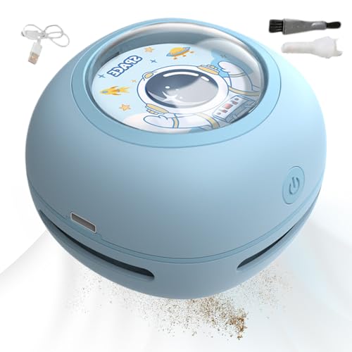 Genérico Servidor de Polvo de Mesa - Mini aspiradora portátil Wireless | Aspiradora de Mesa | Escritor de la | Pequeña Duster | de Escritorio de Alta succión portátil para la Escuela