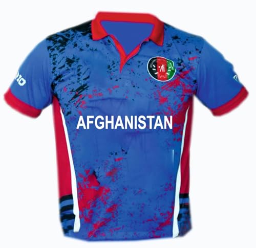 Image of Afghanistan 50 Over World Cup Jersey 2023 (Half Sleeves)