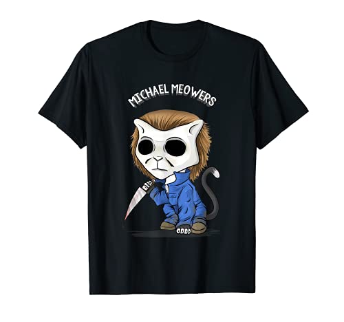 Michael Meowers - Gato de Halloween Camiseta