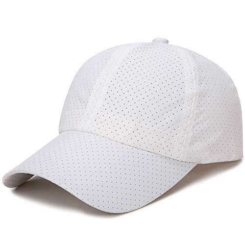 VIOEGIBMen's Baseball Cap Women's Quick-Drying Mesh Breathable Sun Hat Retro Adjustable Dad Hats Gift